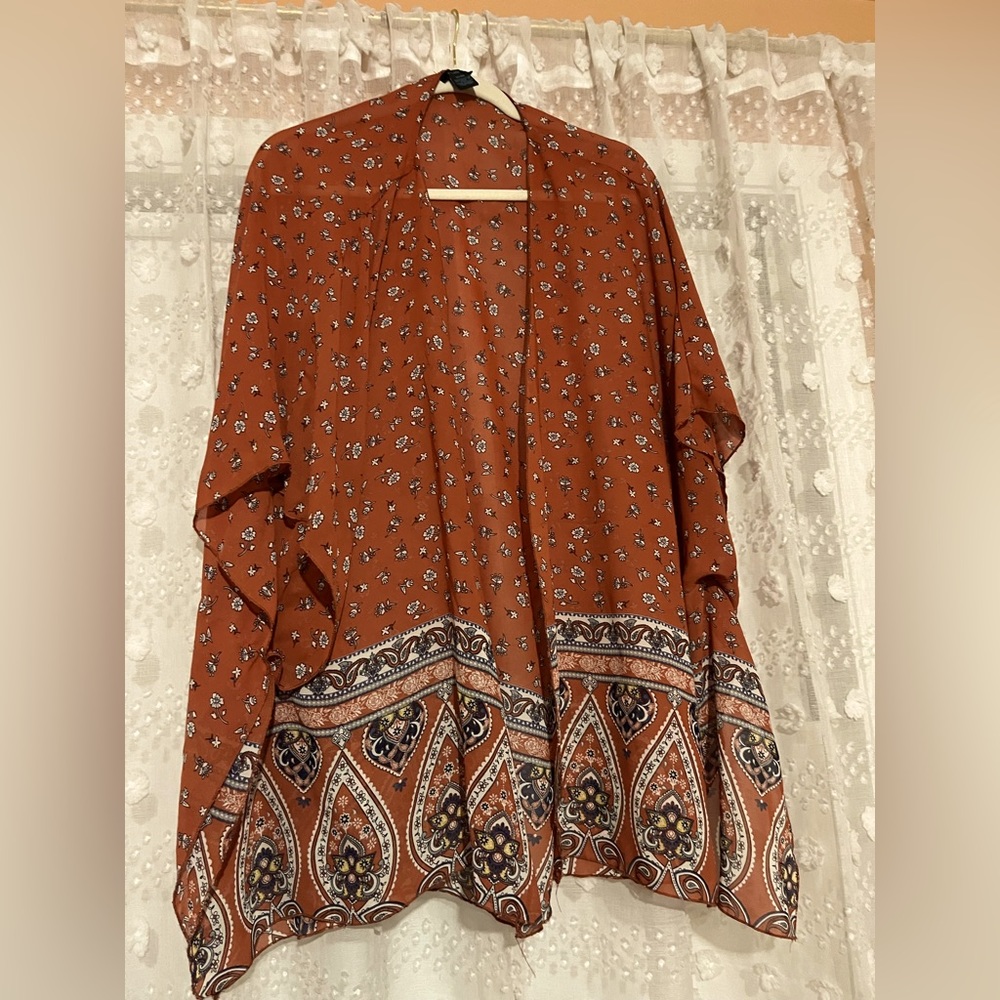 Rue 21+ woman’s Flowey kimono!